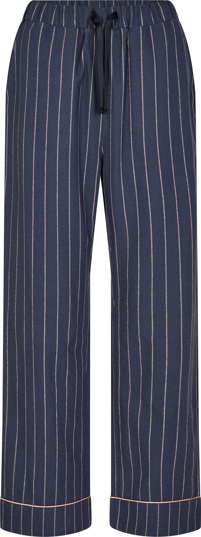 Pyjamasbukser 100% økologisk bomuld - blå