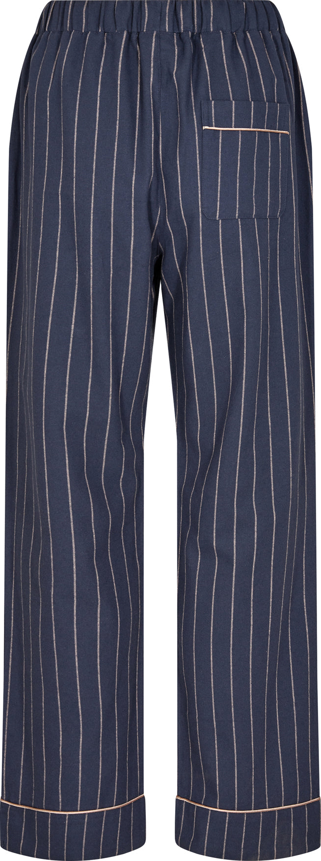 Pyjamasbukser 100% økologisk bomuld - blå