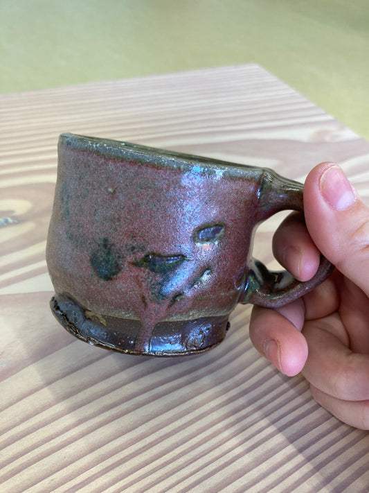 Handmade ceramic cup - Rust variation