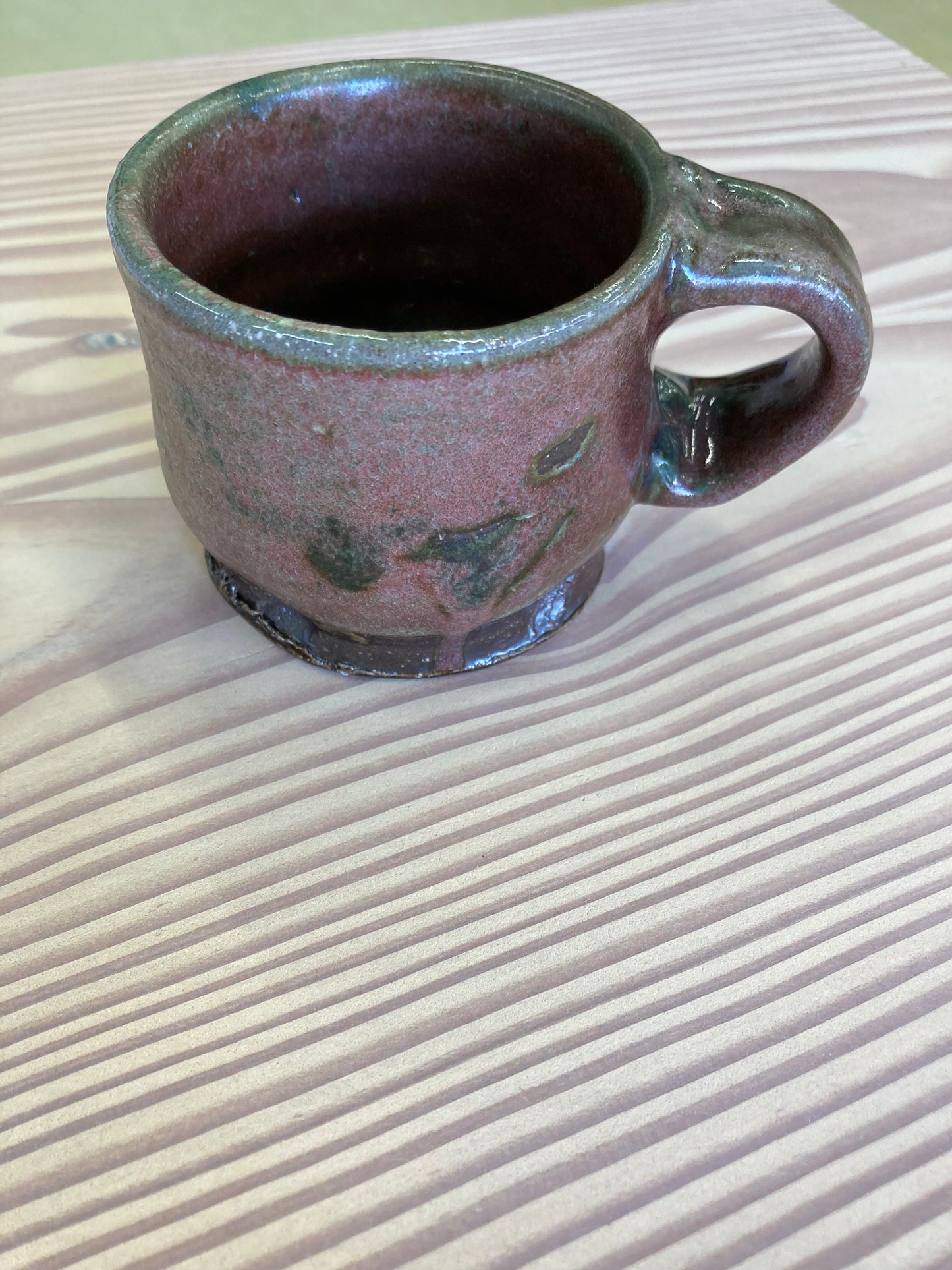 Handmade ceramic cup - Rust variation